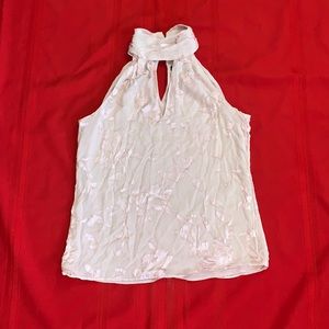 Light Pink WHBM Silk Blouse